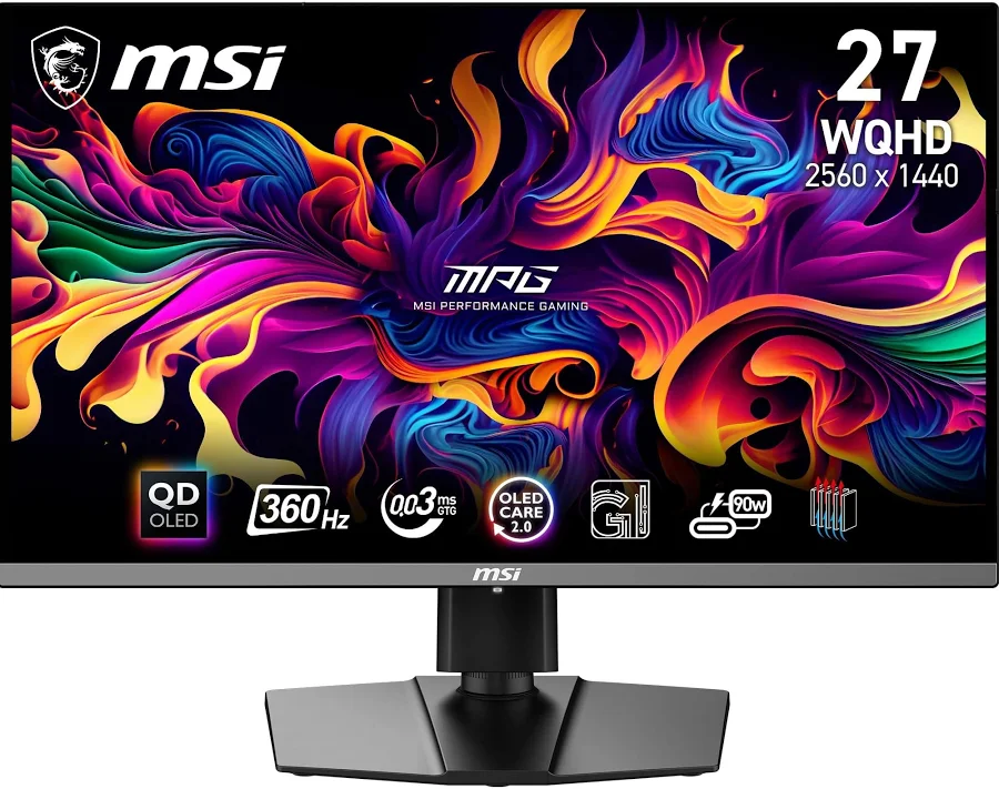MSI MPG 271QRX 27 pouces OLED - vue 1