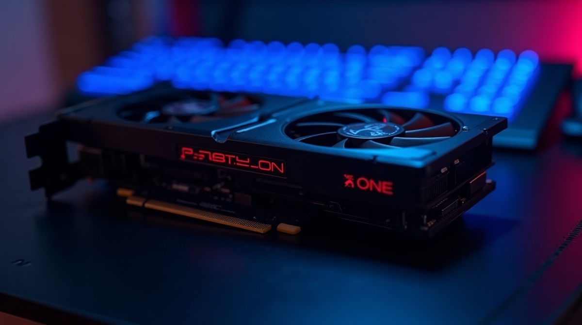 AMD Radeon RX 9070 XT gros plan - meilleur GPU 1440p recommande LaBonneConfig