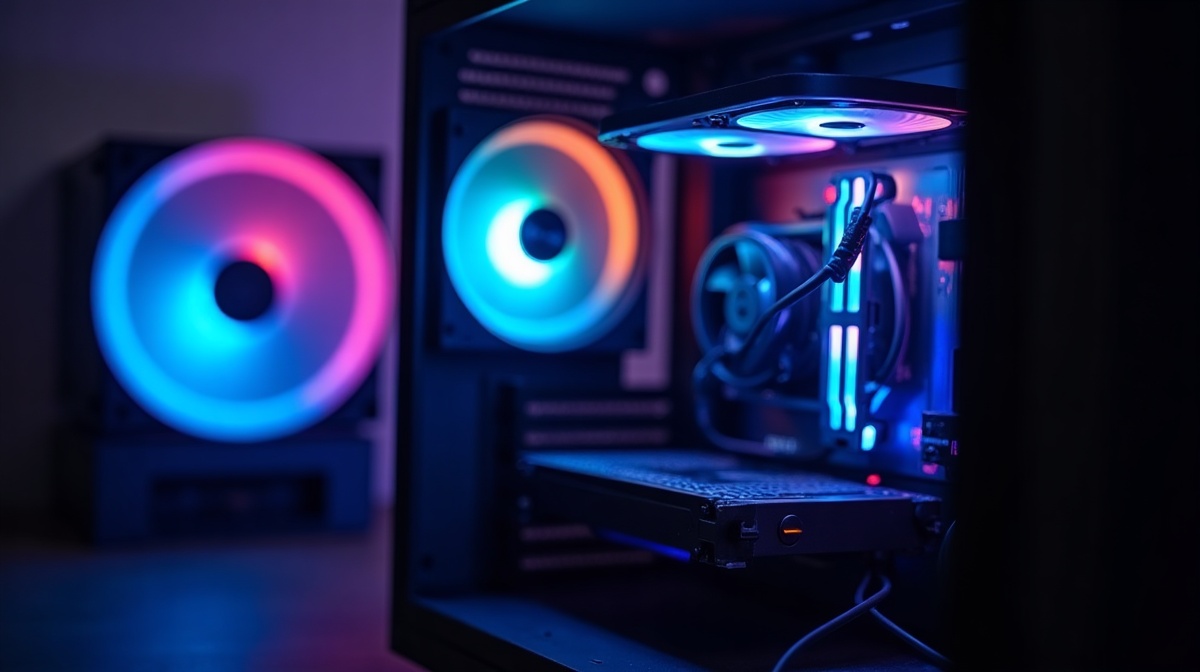 Boitier micro-ATX premium avec panneau vitre et ventilateurs RGB - recommandation 2026