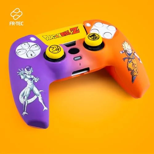Accessoire pour manette - FRTEC - DBZ Goku et Freezer - Coque rigide - Grips - Protection PS5 - vue 3