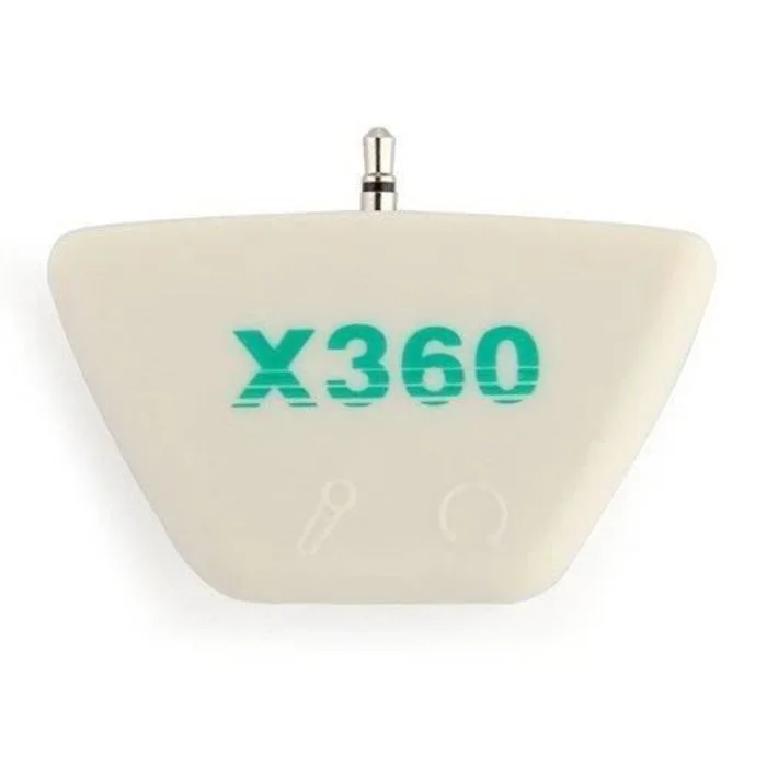 GÉNÉRIQUE Adaptateur Casque Audio pour Manette Xbox 360 Blanc