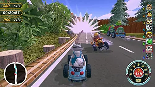 Animal Kart Racer code CIAB + Volant Nintendo SWITCH (code dans la boîte ) - vue 2