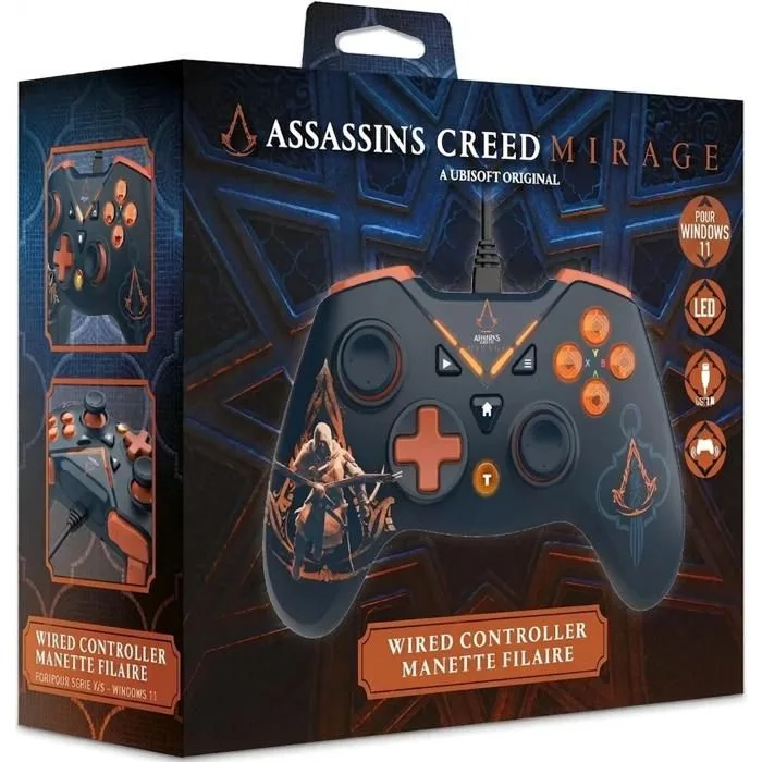 Freaks and Geeks Assassin's Creed Mirage Manette filaire PC