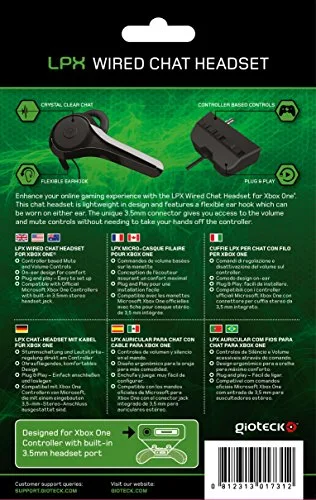 Casque Filaire Xbox One JUST FOR GAMES LPX Micro - Rose - vue 5