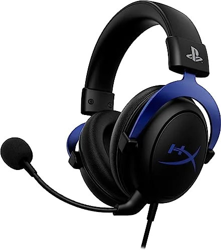 Casque gamer - HYPERX - Cloud Blue PS5 - Compatible PS4/PS5/PC - Connectivité filaire - 15-25000 Hz - vue 3