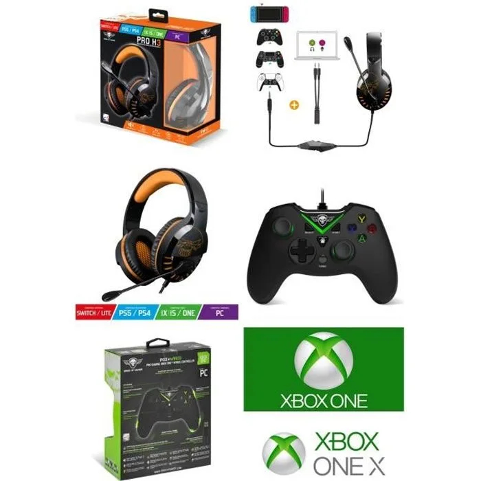 Spirit of Gamer Pro H3 Switch New Edition casque gaming filaire multiplateforme