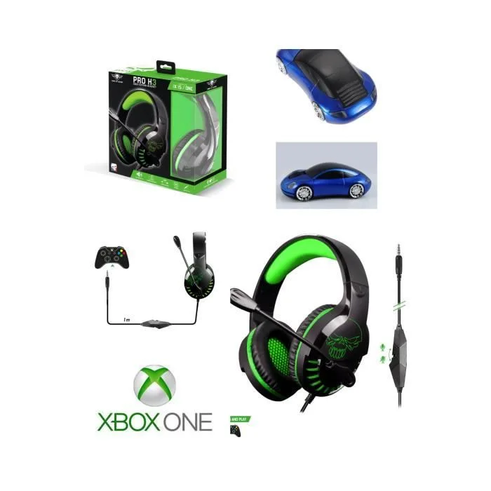 Spirit of Gamer Pro H3 Xbox Edition Vert