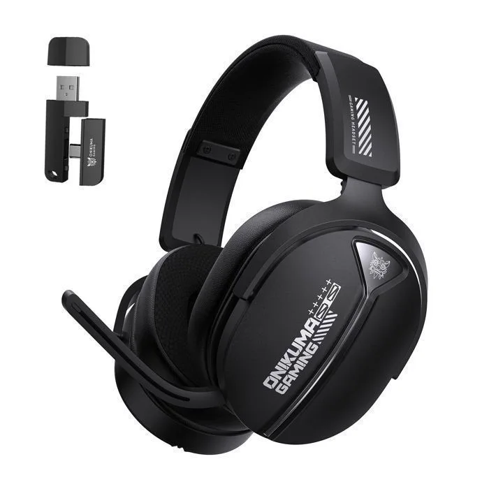 ONIKUMA B2 Noir Casque Gaming Sans Fil Bluetooth 5.3