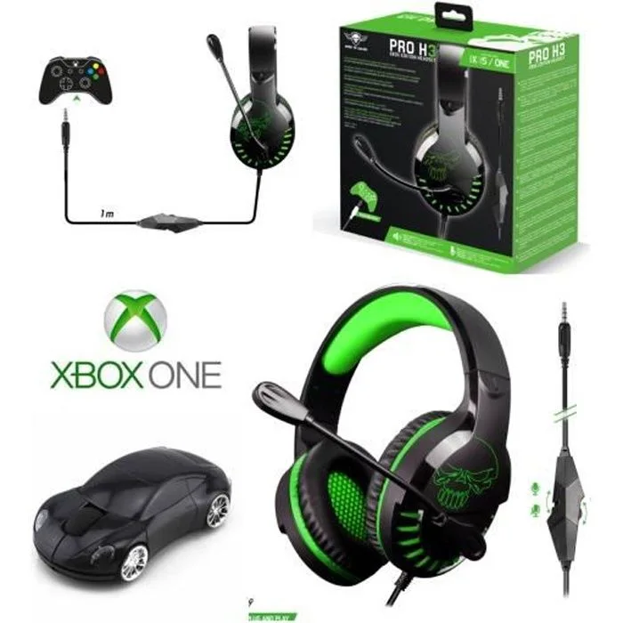 Spirit of Gamer Pro H3 Casque Gaming Filaire Multiplateforme