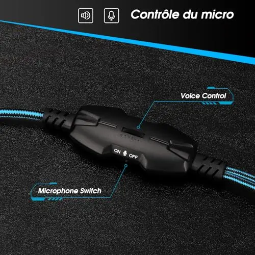 Casque Gaming August EPG100 - vue 6