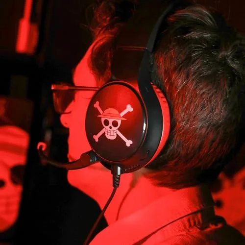 Casque gaming filaire - KONIX - One Piece - PC PS4 PS5 Switch et Xbox - Microphone - Câble 15 m - Prise Jack 35 mm - vue 5