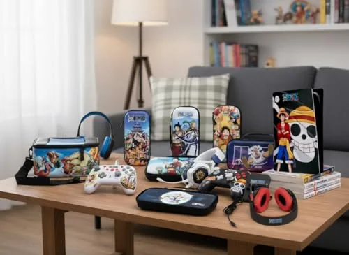 Casque gaming filaire - KONIX - One Piece - PC PS4 PS5 Switch et Xbox - Microphone - Câble 15 m - Prise Jack 35 mm - vue 6