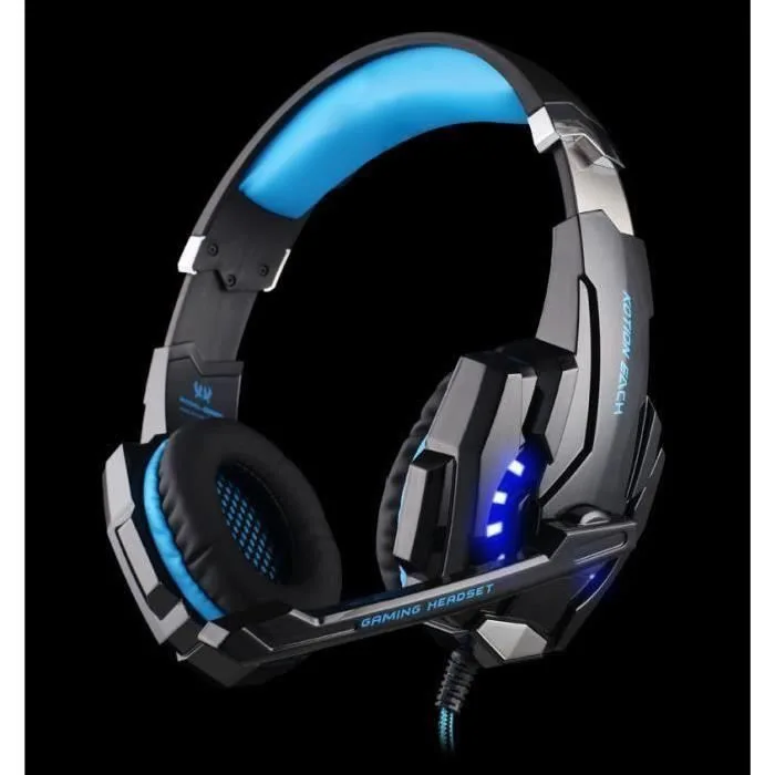 KOTION EACH G9000 Casque Gaming USB 7.1 LED 40mm