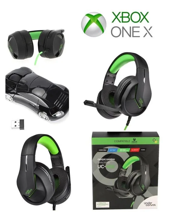 Under Control Pro Spirit Xbox Casque gaming stéréo