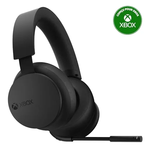 Microsoft Casque sans fil Xbox 2024 Noir