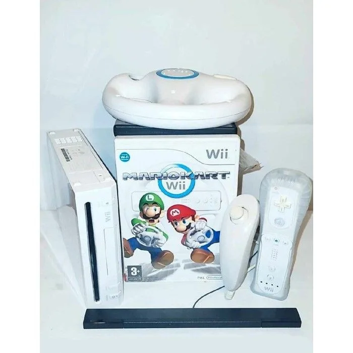 Nintendo Wii Pack Mario Kart avec volant