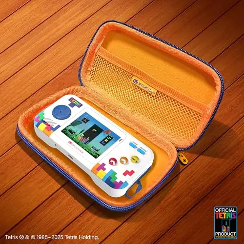 Console portable - JUST FOR GAMES - Pocket Player Pro Tetris - Bleu - Jeu Tetris intégré - Étui de transport inclus - vue 2