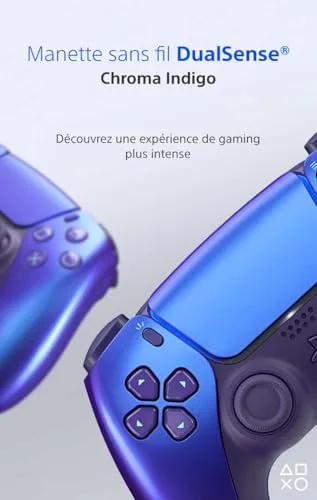 DualSense Chroma Indigo - vue 2