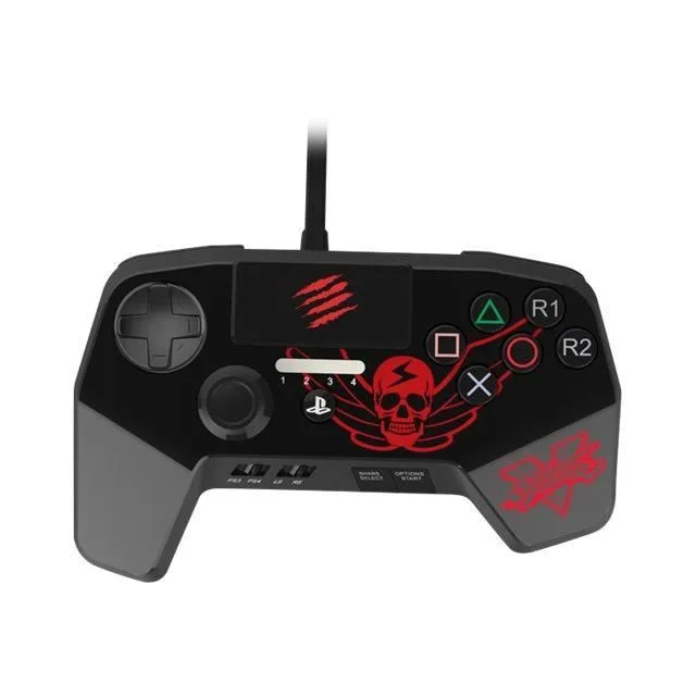 Mad Catz Street Fighter V Fight Pad Pro Filaire 6 boutons Noir
