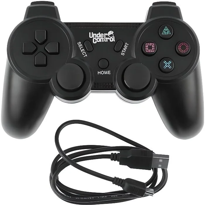 Under Control 1440 Manette PS3 Bluetooth Noire