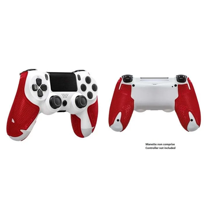 Nacon Grip Multi-Texturé Rouge PS4