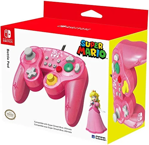 Hori Battle Pad Peach Switch - vue 4