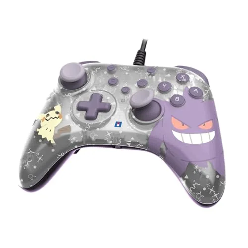 Hori HORIPAD Turbo Gengar & Mimikyu Manette filaire USB-A 3m Switch 2 - vue 6