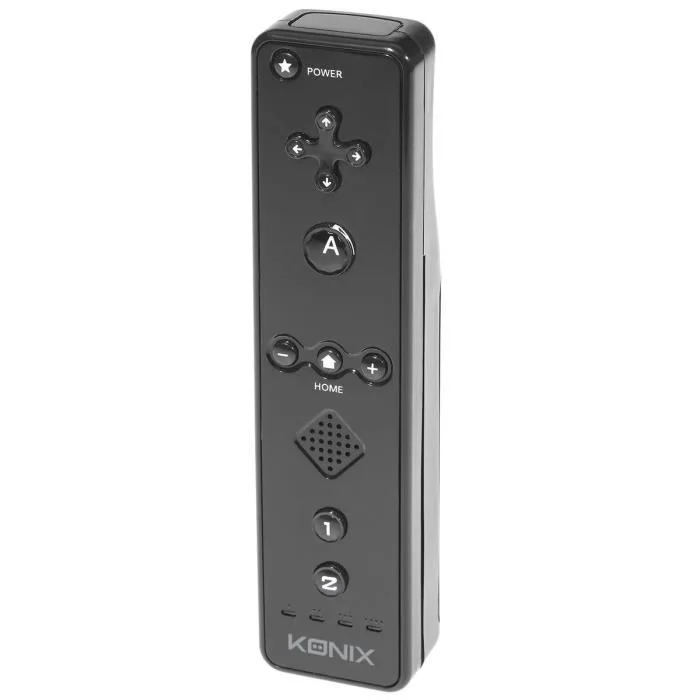 KONIX Manette sans fil Wii / Wii U Motion Plus Noir