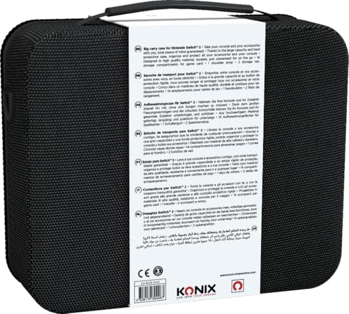 Konix Sacoche de transport Switch 2 Noir - vue 8