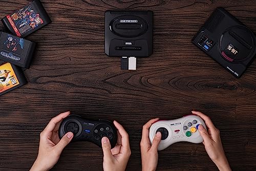 Manette 8BitDo M30 2.4G Sans Fil Blanc Nintendo Switch - vue 6