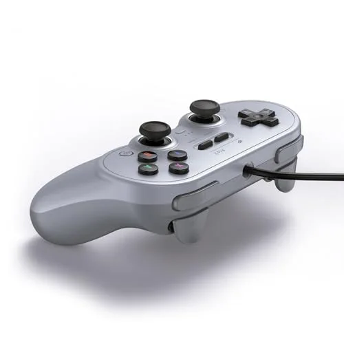 Manette 8BitDo Pro 2 Gris Filaire USB - vue 2
