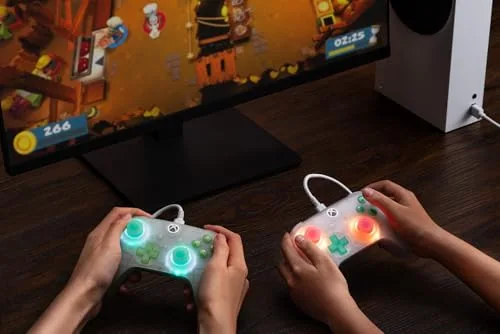 Manette 8BitDo Ultimate Mini Wired Xbox Pad Clear White - vue 7