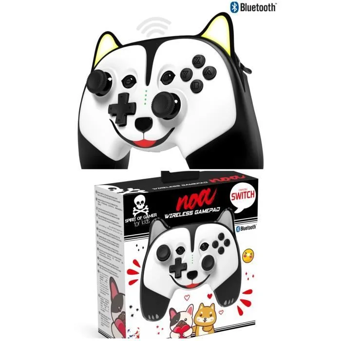 SPIRIT OF GAMER MIA Manette Switch Sans Fil pour Enfants