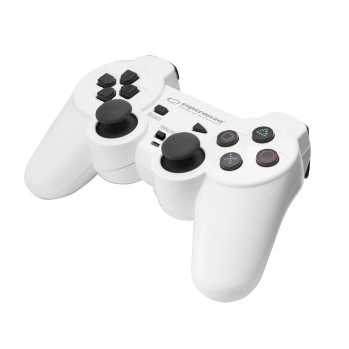 Esperanza Trooper EGG107R manette filaire blanche
