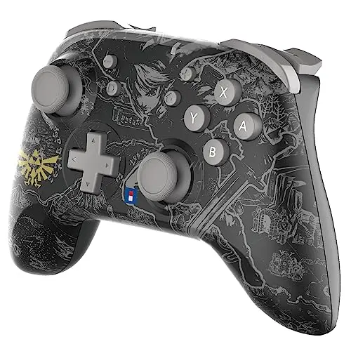 Manette de jeu - HORI - Zelda - Sans fil - Multicolore - Autonomie 15h - vue 2