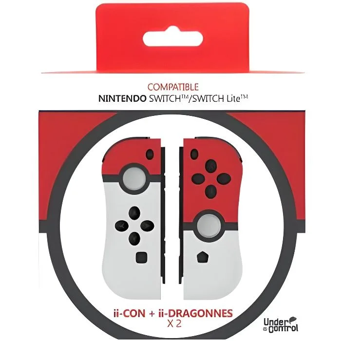 UNDER CONTROL ii-Con Pokeball V2 manette sans fil Nintendo Switch