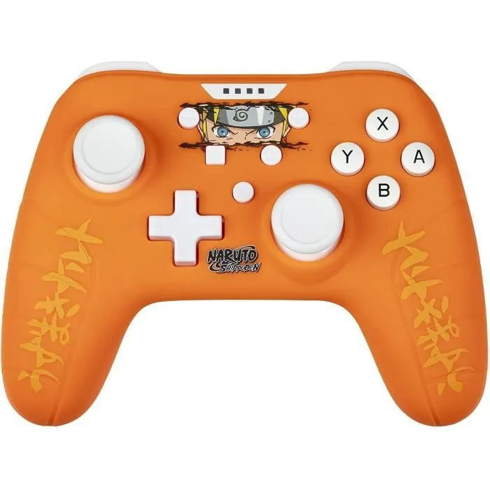 Konix Manette Filaire Naruto Shippuden Orange Nintendo Switch