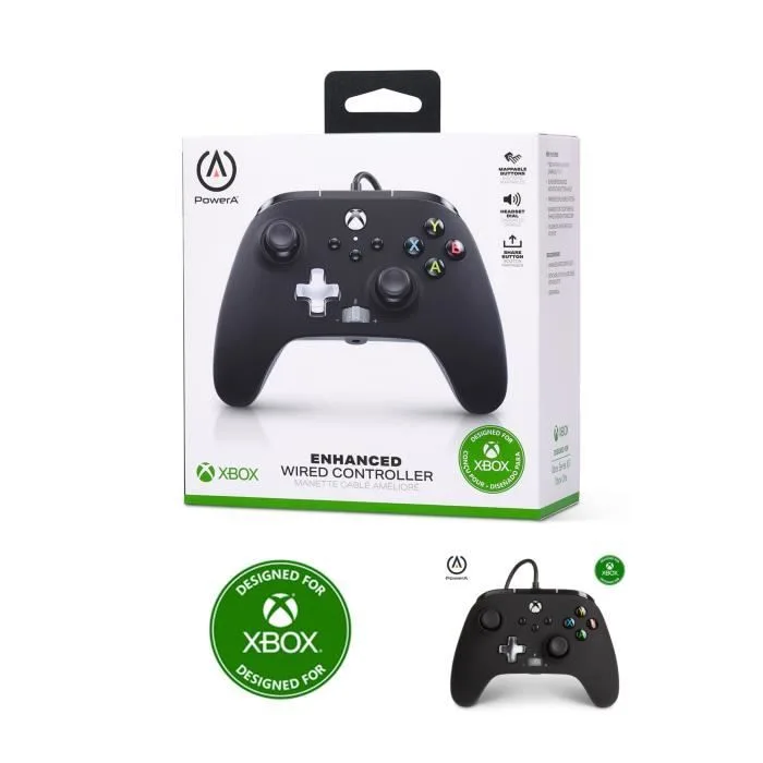 PowerA Enhanced Wired Controller Xbox Noir 3m