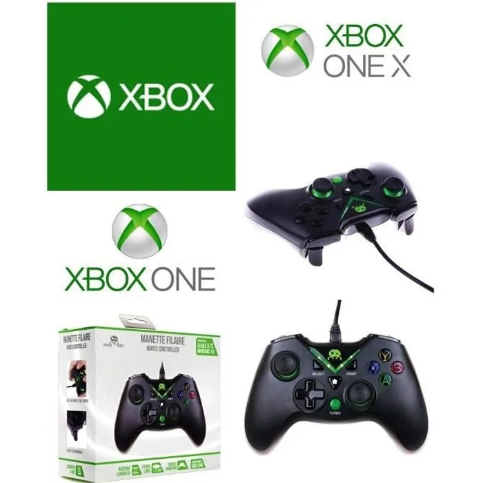 Freaks and Geeks Manette Xbox/PC filaire 3 m