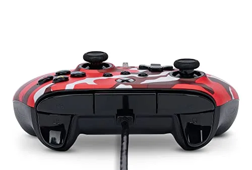 Manette de jeu - POWER A - PowerA - Filaire - Camouflage Rouge - Xbox Series X/S - vue 7