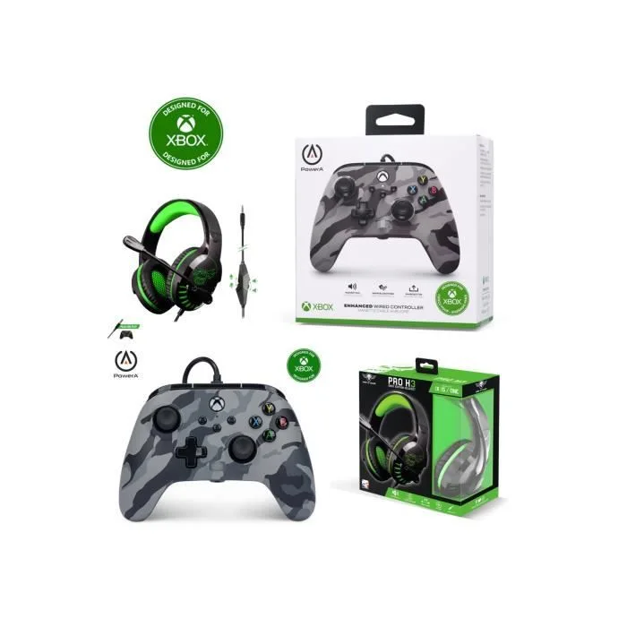 PowerA Enhanced Wired Controller Arctic Camo Xbox