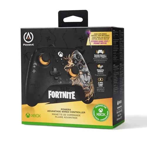 Manette de jeu - POWERA - PowerA Advantage - Midas Fortnite - Filaire - Xbox Series XS - vue 8
