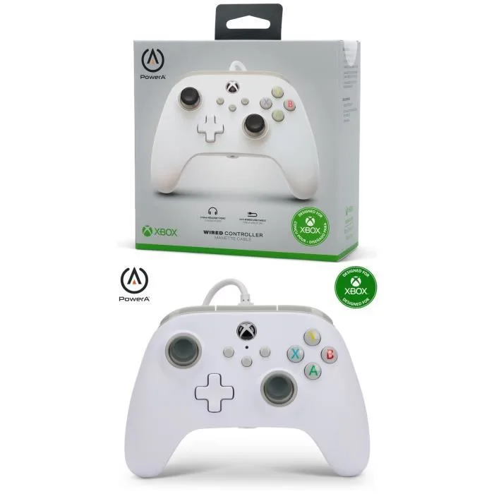 PowerA Wired Controller Xbox Series X/S Blanc