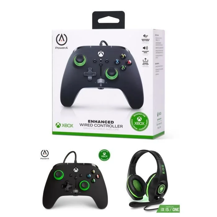 PowerA Spectra Infinity Manette Filaire Xbox One/Série X/S/PC Noir