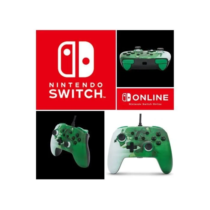 PowerA Enhanced Wired Controller Heroic Link Switch