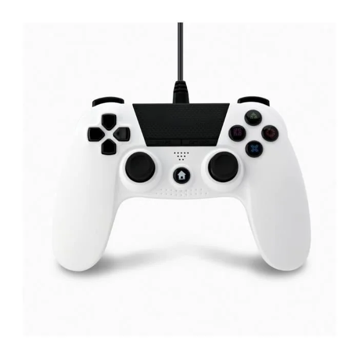 Under Control Manette Filaire PS4 Blanc 3m