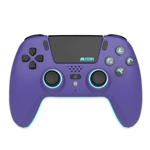 Trade Invaders Manette Bluetooth PS5 LED Noir Hall