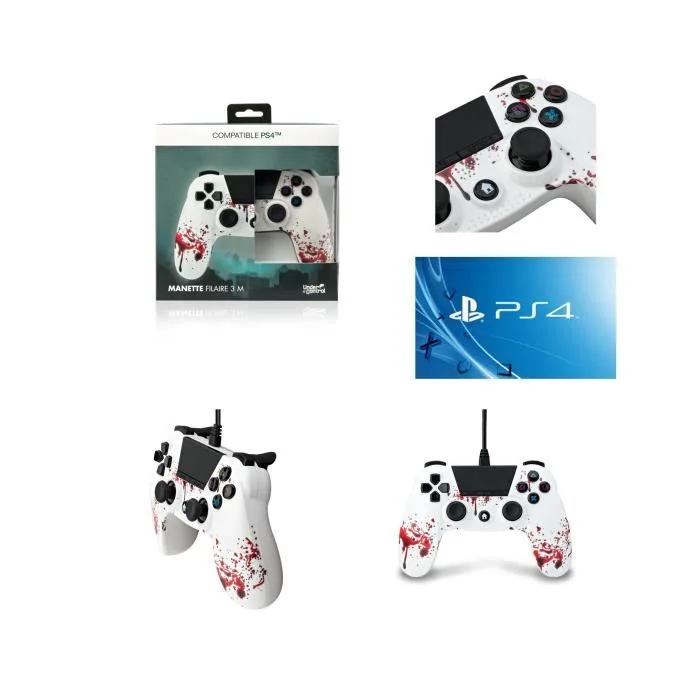 Under Control Manette BT Zombie PS4 Sans Fil