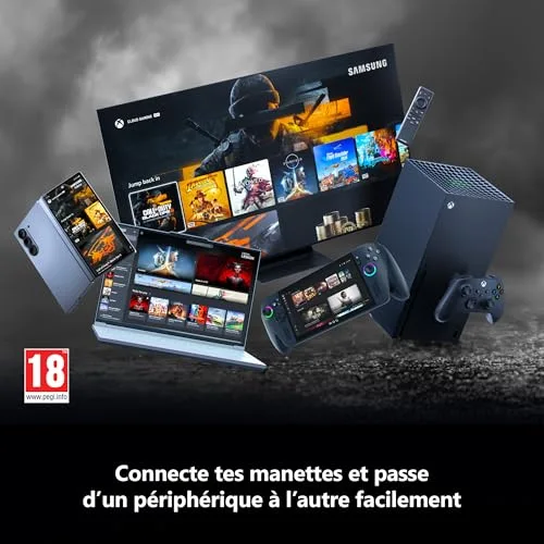 Manette de jeu - XBOX - Storm Breaker (Édition spéciale) - Sans fil Bluetooth - Gâchettes texturées - Poignées - vue 5