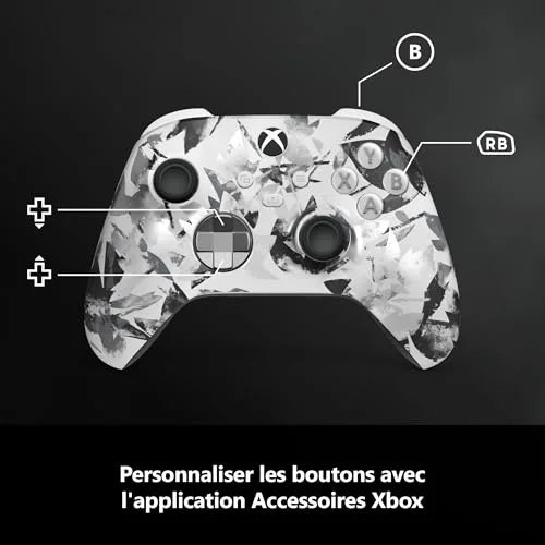 Manette de jeu - XBOX - Storm Breaker (Édition spéciale) - Sans fil Bluetooth - Gâchettes texturées - Poignées - vue 7
